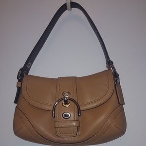 Beautiful Tan Coach Soho Bag